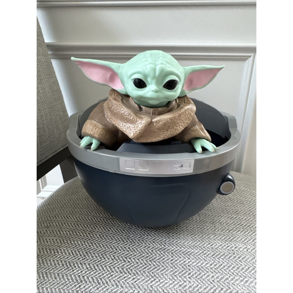 Star Wars The Mandalorian & Grogu Movie Hover Pram Popcorn Bucket AMC IN HAND